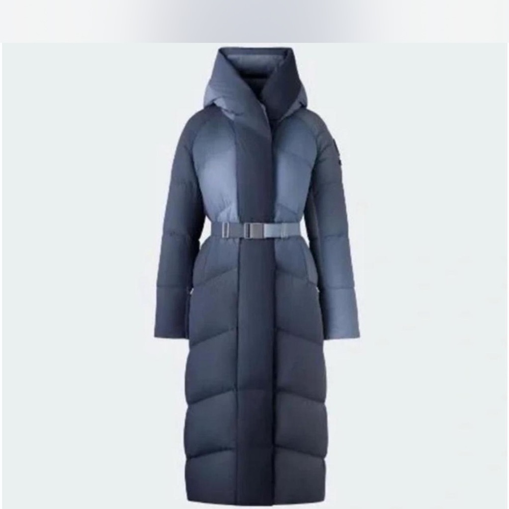SOLD Brand New Canada Goose Women's Blue Puffer Coat